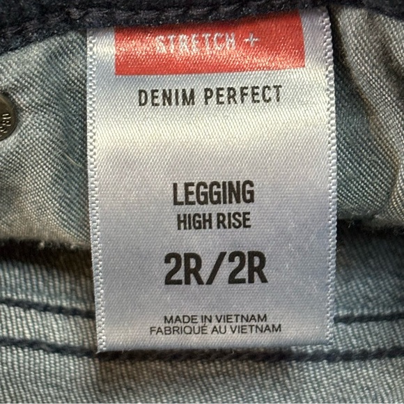 EXPRESS High Rise Legging Jegging Jeans 2 - Picture 8 of 8